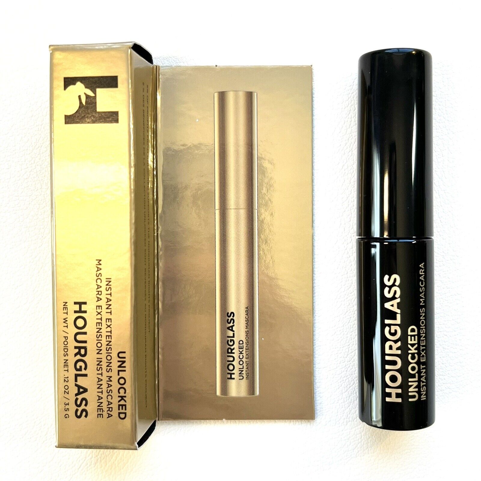 มาสคาร่า Hourglass Unlocked Instant Extensions Mascara 3 5g สี Ultra Black Th