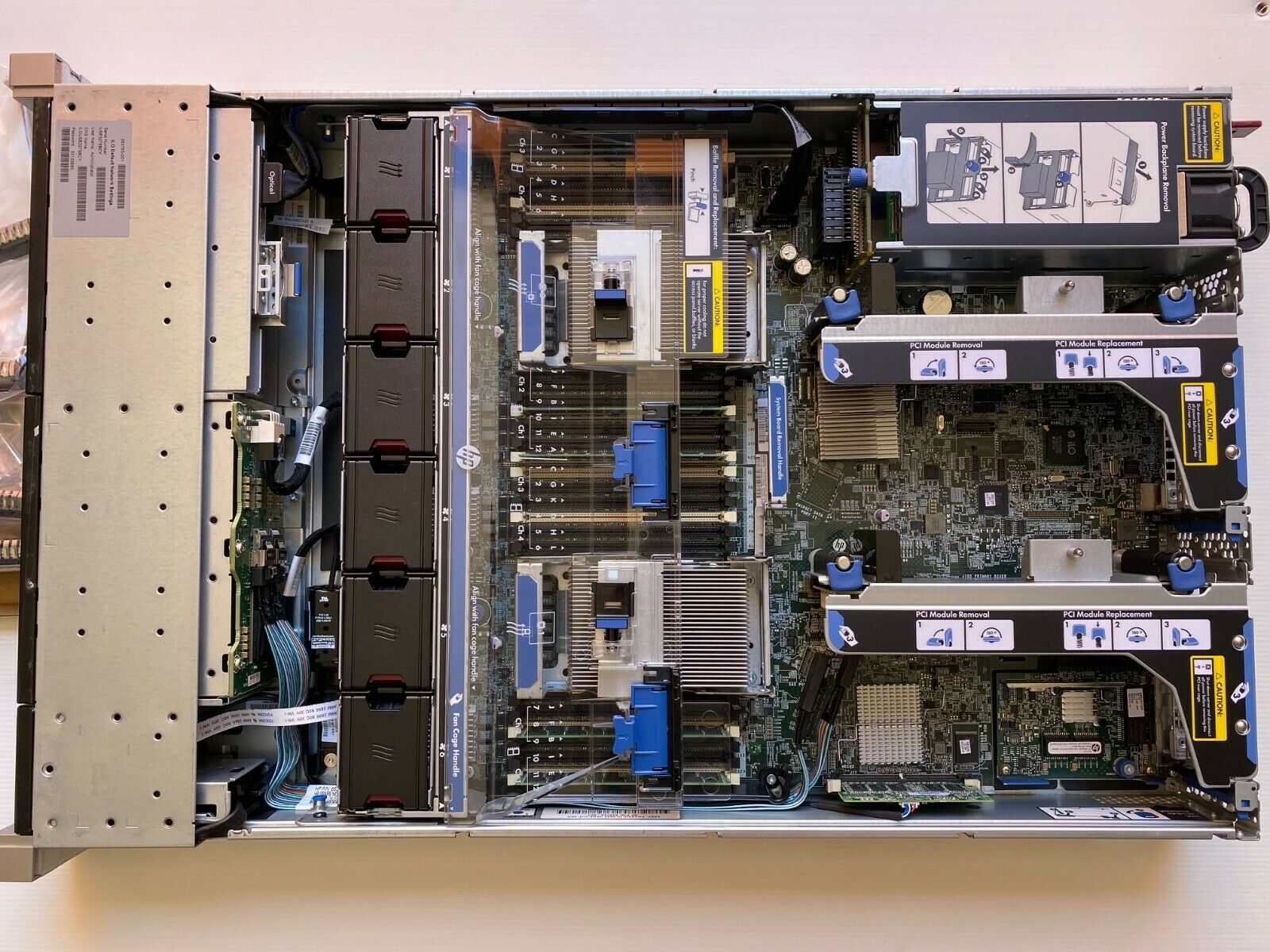 P720i HP DL380P G8 Gen8 Server Proliant CPU E5-2690V2 x2 / Ram 128GBGB PC3L ...