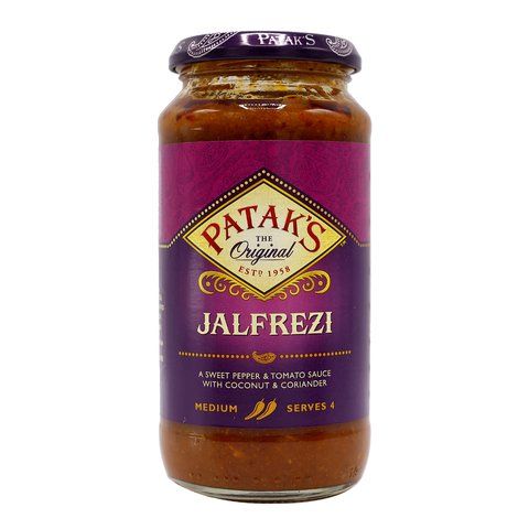 🔥สินค้าขายดี!! Patak's Jalfrezi Cookng Sauce 450g สินค้าคุณภาพ