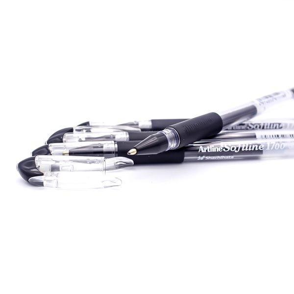 Electro48 ปากกาหมึกเจล อาร์ทไลน์ 0.7 มม.ชุด 4 ด้าม (สีดำ) เขียนลื่น ไม่มีสะดุด สีคมชัด