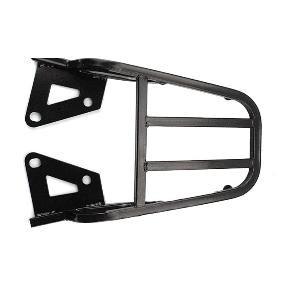 Motorcycle Black Luggage Carrier Rack Support Holder Saddlebag Cargo