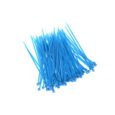 FT 100pcs 3x100mm Nylon Plastic Colourful Cable Wire Organiser Zip Tie Cord Strap