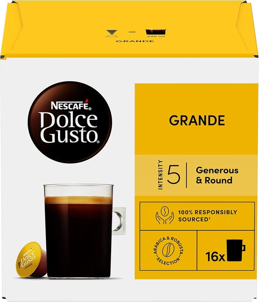 DG Grande (Americano) แกรนเด (อเมริกาโน่) NESCAFE DOLCE GUSTO 16