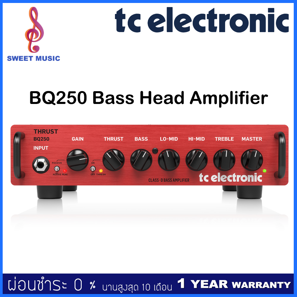 TC Electronic BQ250 Bass Head Amplifier หัวแอมป์เบส