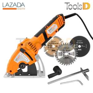 InnTech Mini Circular Saw เลื่อยวงเดือนจิ๋ว เลื่อยไฟฟ้า 700W รุ่น INT-700 ตัดไม้ เหล็ก ปูน กระเบื้อง มีระบบดูดฝุ่นในตัว