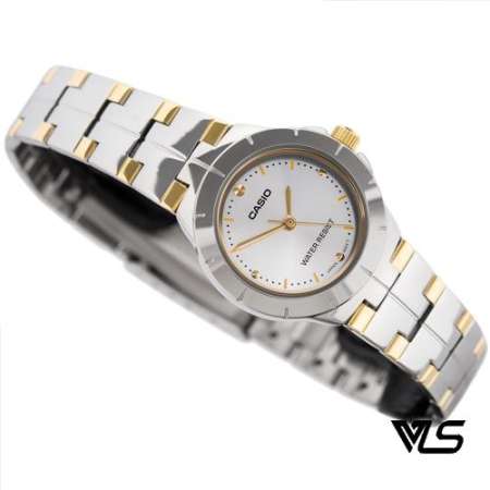 Casio นาฬิกาข้อมือผู้หญิง สายสแตนเลส สองกษัตริย์ รุ่น LTP-1242SG-7CDF Casio นาฬิกาข้อมือผู้หญิง สายสแตนเลส สองกษัตริย์ รุ่น LTP-1242SG-7CDF
