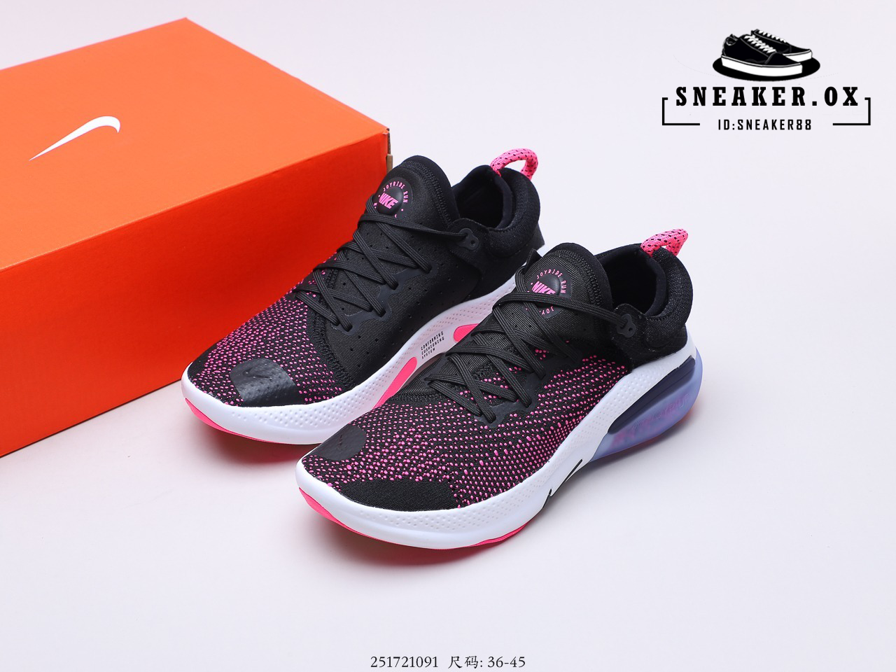 【Sneaker.OX】รองเท้าวิ่งNike Joyride Run FK BLACK PURPLE รองเท้ากีฬา รองเท้าออกกำลังกาย รองเท้าชาย-หญิง สินค้าพร้อมกล่อง