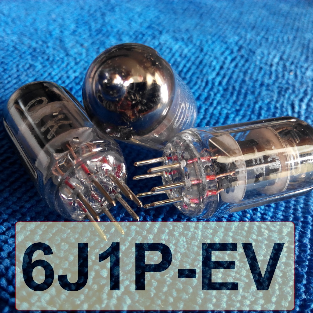 หลอด6J1P-EV / 6ZH1P-EV อัพเกรดปรีหลอด แทนเบอร์ 6j1/6K4 และ EF95 6F32 6AK5 5654 vacuum tube