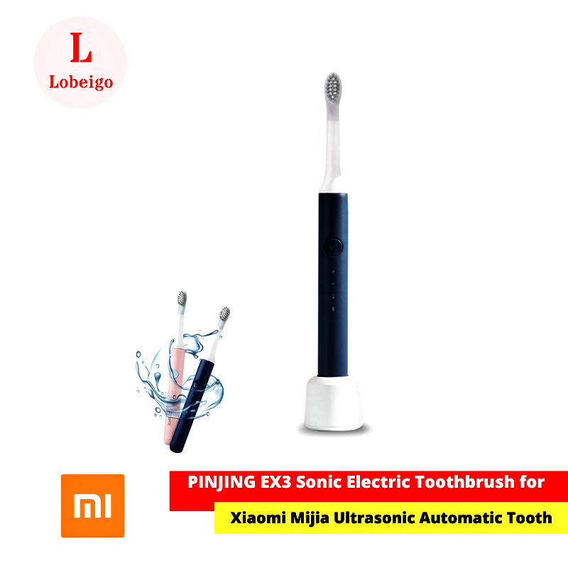 PINJING EX3 โซนิคแปรงสีฟันไฟฟ้าสำหรับ xiaomi mijia อัลตร้าโซนิคแปรงสีฟันอัตโนมัติทำความสะอาดแปรงฟันกันน้ำ