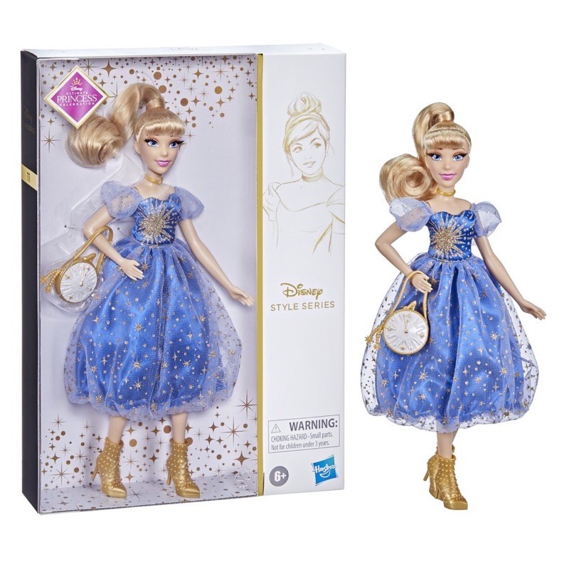 DISNEY PRINCESS FASHION DOLL CELEBRATION STYLE SERIES CINDERELLA