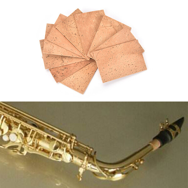 CCC 10 Cái Nút KÈN Saxophone, Nút Bần Cổ Soprano/Tenor/Alto Phụ Kiện Kèn Saxophone