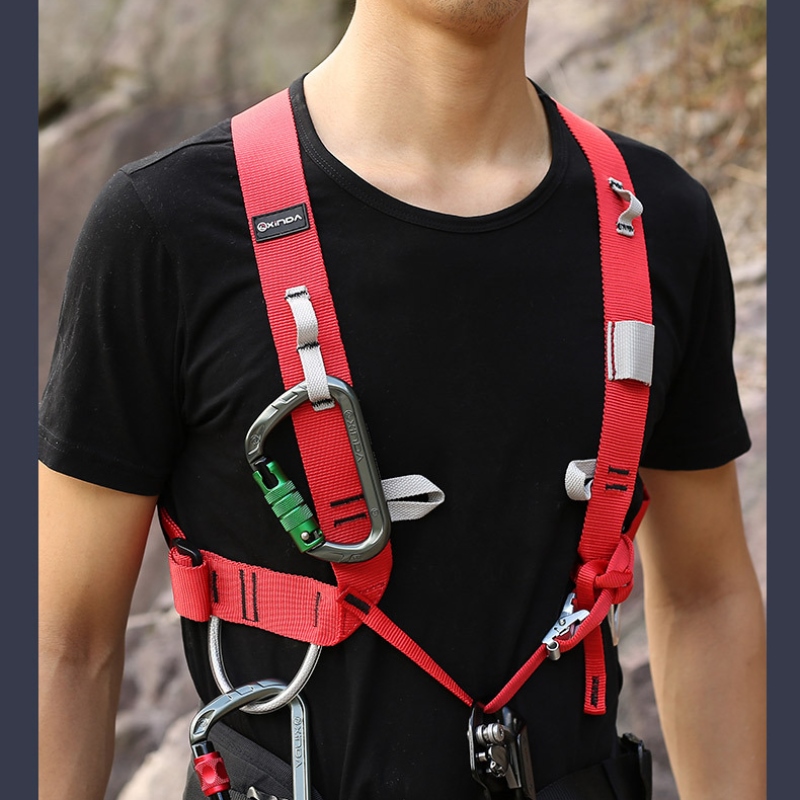 Rock Climbing Chest Harness Chest Shoulder Strap Replacement for Caving
