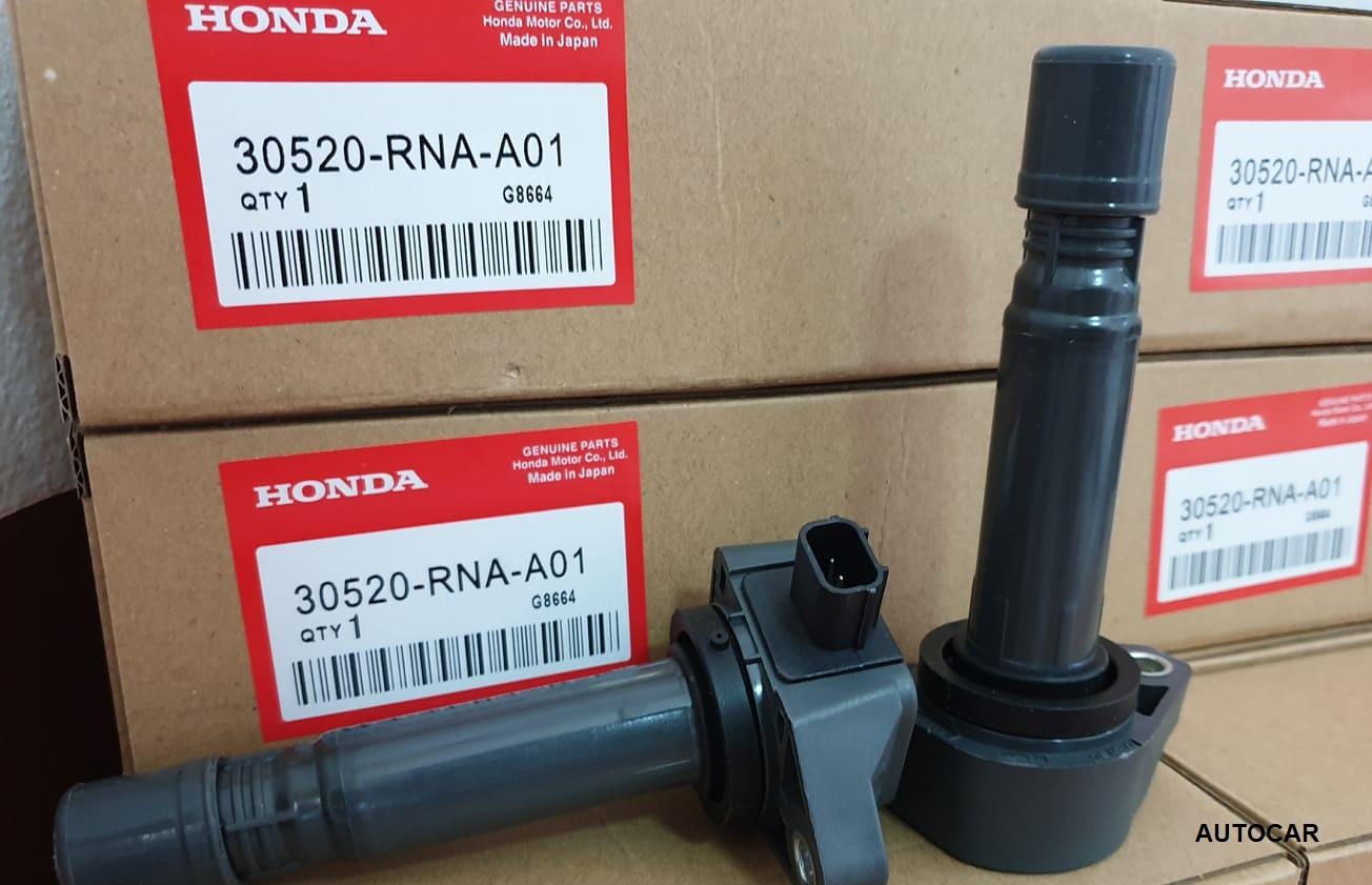 คอยล์จุดระเบิด HONDA แท้ศูนย์ (Made in Japan) PART NO 30520-RNA-A01