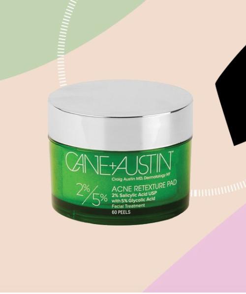 CANE+AUSTIN Acne Retexture Pad 2 Salicylic Acid with 5 Glycolic Acid