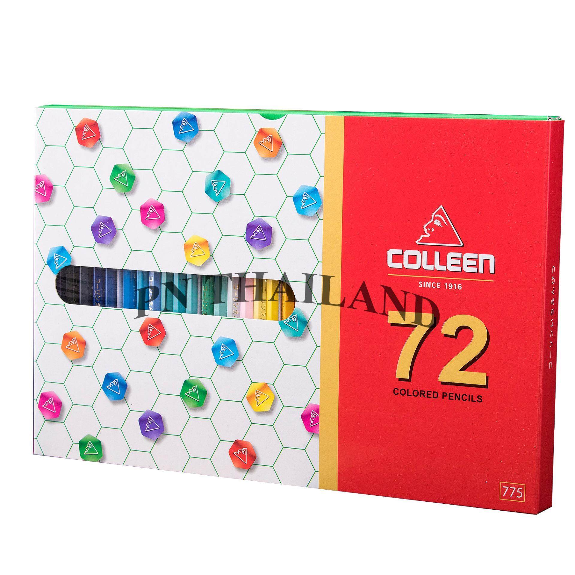 Colleen ดินสอสีไม้ คอลลีน 1 หัว 72 สี รุ่น775