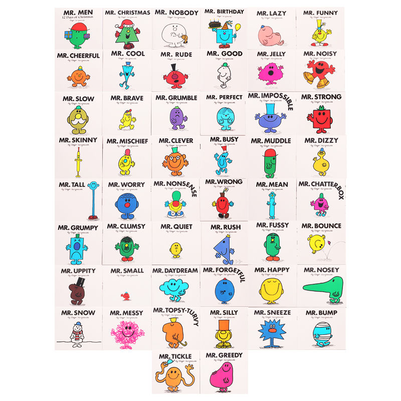 *ส่งทุกวัน* My Mr. Men Library, Mr. Men The Complete Collection (50 ...