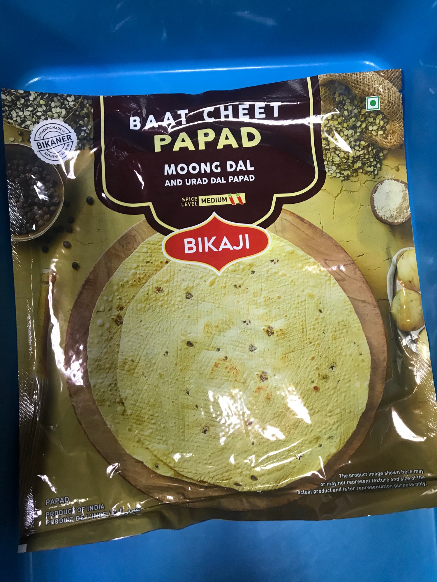 Bikaji BAAT CHEET PAPAD #400 gram