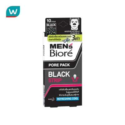 Biore Men Pore Pack Black 10's