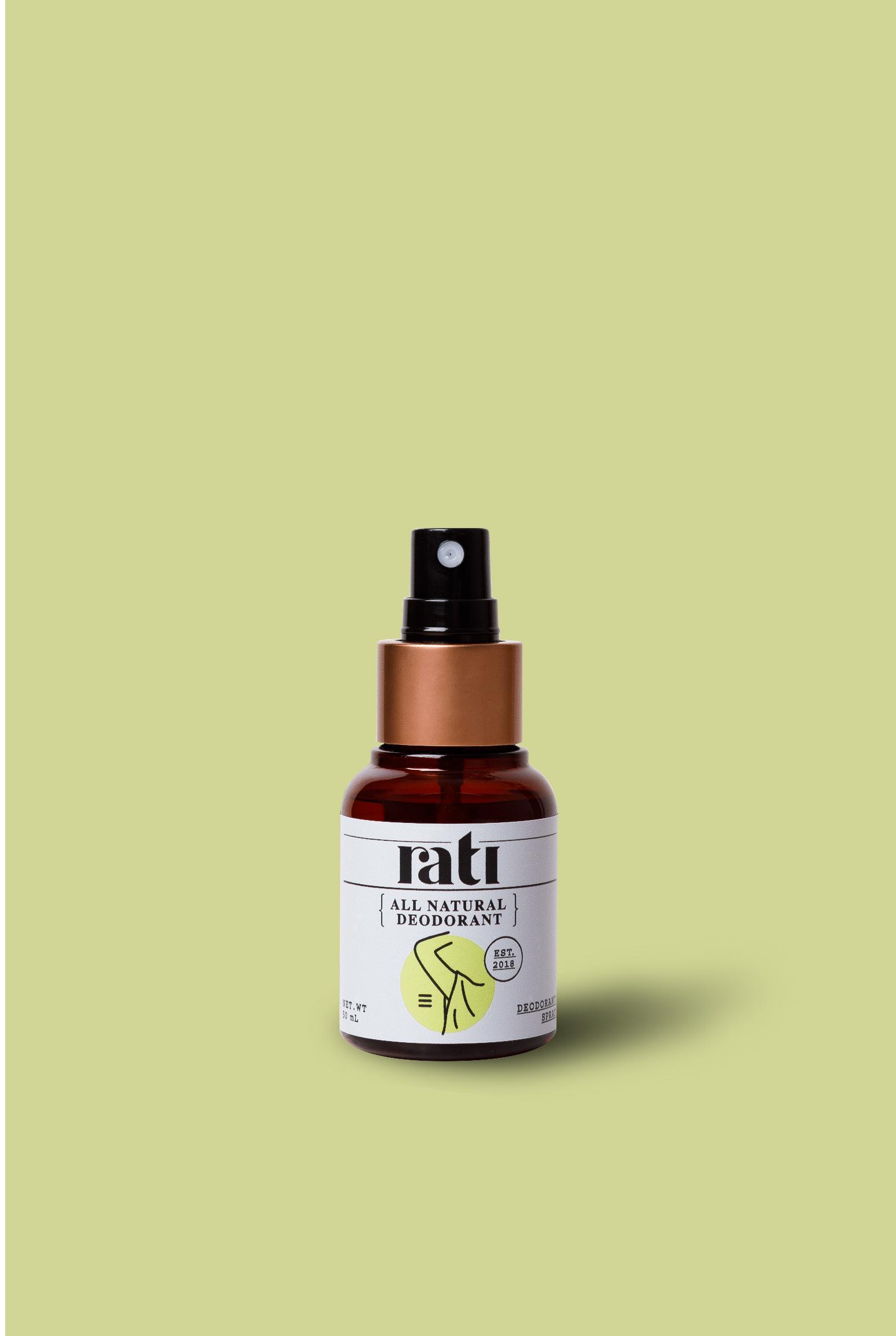 Rati - All Natural Deodorant - (สารส้มน้ำธรรมชาติ) ผลิตภัณฑ์ระงับกลิ่นกายจากธรรมชาติ