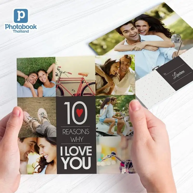 ภาพสินค้าPhotobook: โฟโต้บุ๊คปกอ่อน 6x6 ของขวัญให้แฟน ของขวัญครบรอบ อัลบั้มรูป - แต่งเองบนเว็บ, 40 หน้า จากร้าน Photobook บน Lazada ภาพที่ 7