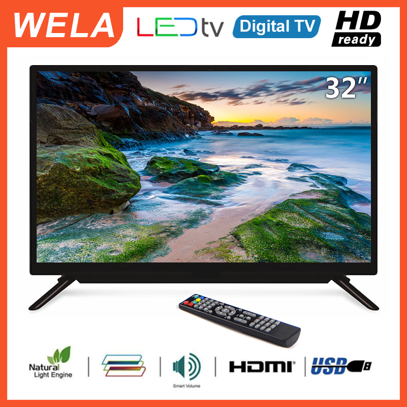 WELA ราคาพิเศษ 32 นิ้ว LED TV อนาลอค ทีวี HD Ready