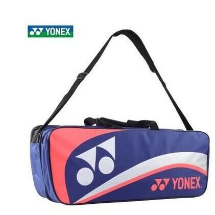 สินค้ายอดนิยม♝☜❂Yonex กระเป๋าแบดมินตันกระเป๋าสะพาย 6 ไม้เทนนิสกระเป๋ากระเป๋า unisex