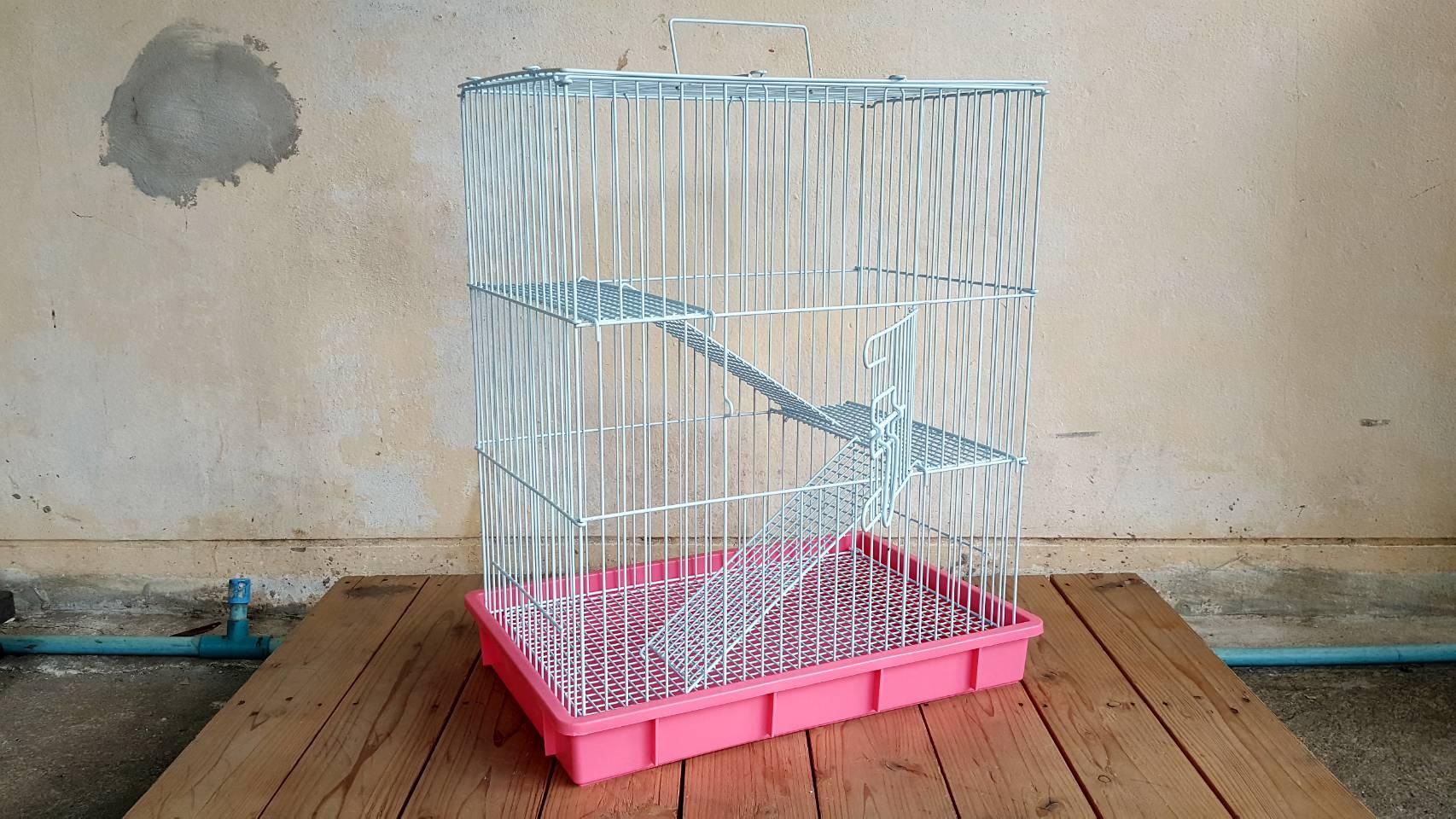 รีวิว C1 Collapsible Metal Rabbit Rat Crate Cage / กรงพับ กรงกระต่าย