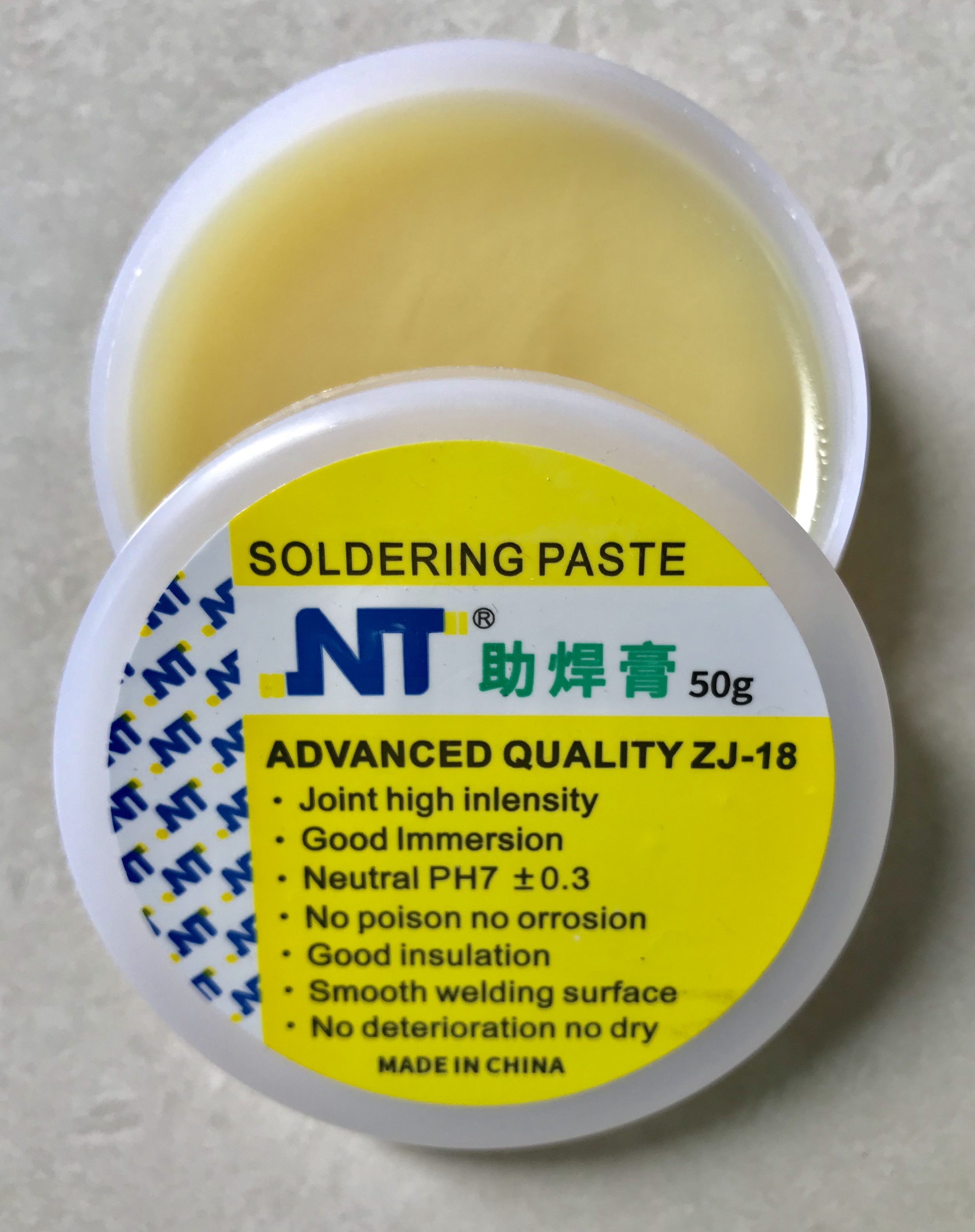 ZJ18 NT Soldering Paste Lazada.co.th
