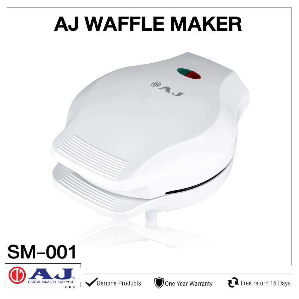 ดูภาพ เครื่องทำขนมวาฟเฟิล รูปดอก หรือ รูปหัวใจ 5 ดวง AJ รุ่น SM-001 เพิ่มเติม เครื่องทำขนมวาฟเฟิล รูปดอก หรือ รูปหัวใจ 5 ดวง AJ รุ่น SM-001