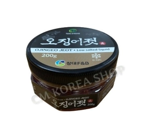 สินค้า [Original] 양념오징어젓 Seasoned Squid (กิมจิปลาหมึก) 200g