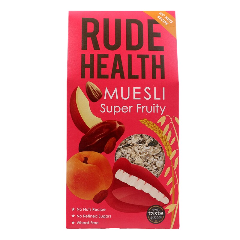 Rude Health Super Fruity Muesli 500g.