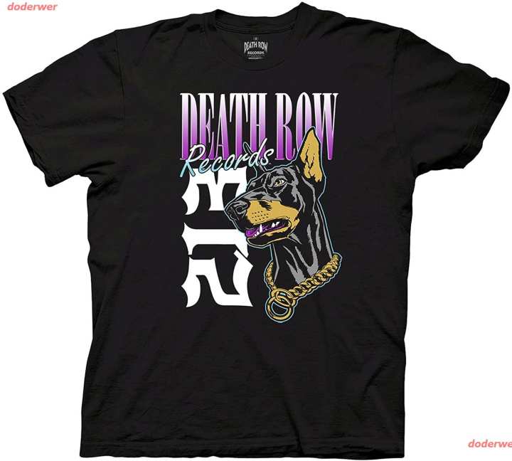 doderwer ผู้ชายและผู้หญิง Hip Hop ผู้ชาย เสื้อยืด Ripple Junction Men’s Death Row Records T-Shirt – Death Row 213 Dog Fashion Shirt – Death Row… – Gildan >>> top1shop >>> lazada.co.th