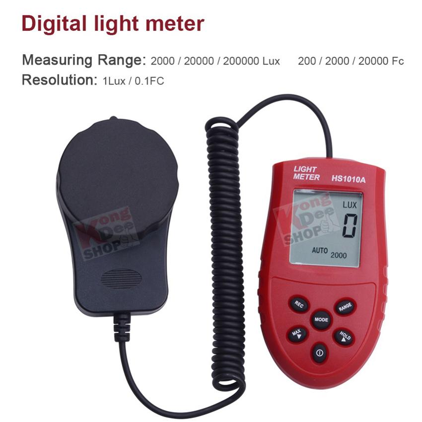 Takumi Kobo Com Abs Digital Light Meter 0 200000 Luxmeter Lux Fc Meters Luminometer Photometer Test Meters Detectors Test Measurement Inspection
