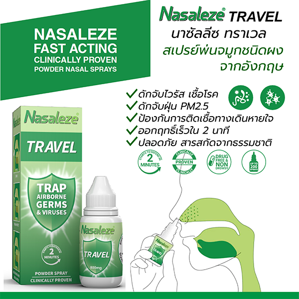 nasaleze travel ingredients