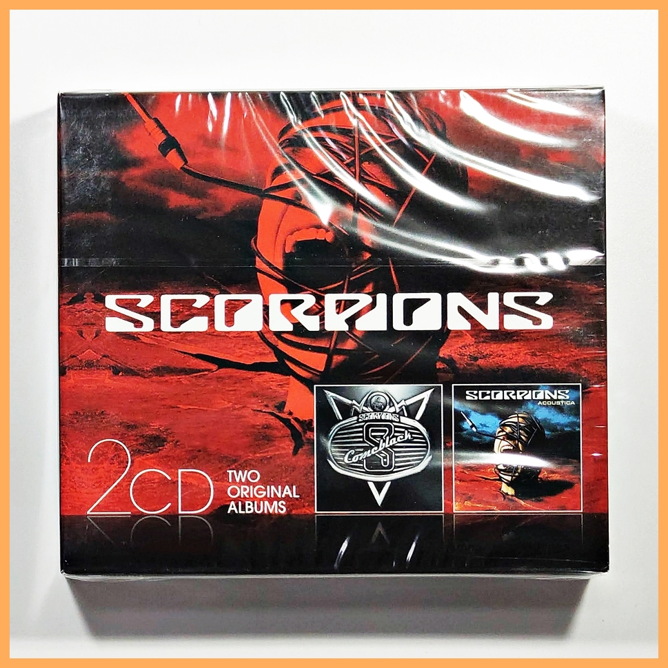 CD เพลง Scorpions - Comeblack / Acoustica (ซีดีอัลบัมคู่ที่ยอดเยี่ยม) (แผ่นใหม่)