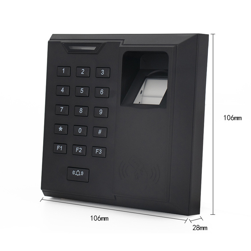 Fingerprint Access Control System Proximity Card Reader Security Door Bell for Door Access Controller Machine