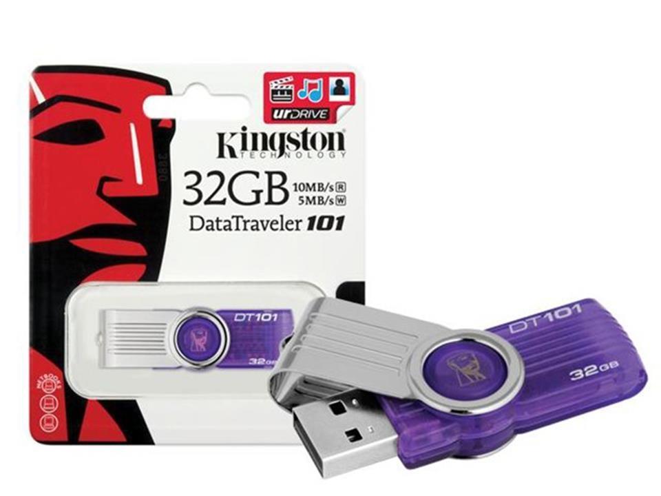 โปรโมชั่น Kingston 32GB DataTraveler 100G3 Flash Drive USB 3.1 ความเร็ว