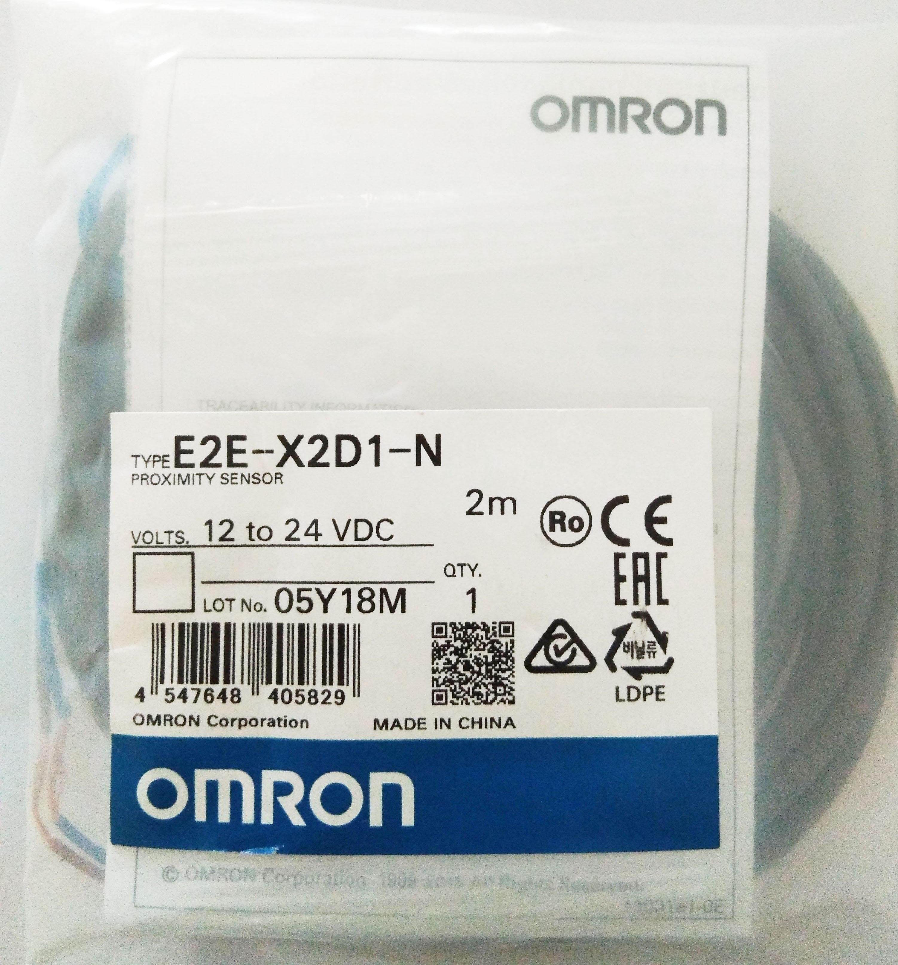 OMRON E2E X8MD1 PROXIMITY M12 8mm 2 Omron e2e x8md1 proximity m12 8mm 2