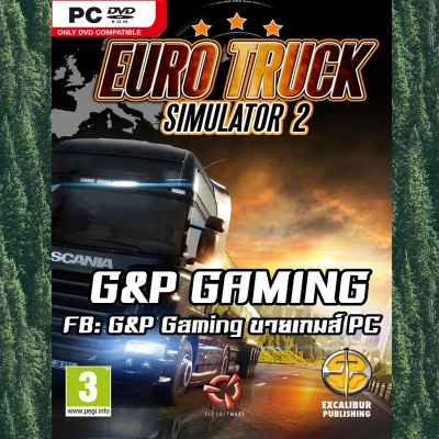 [PC GAME] แผ่นเกมส์ Euro Truck Simulator 2 PC (v1.41.1.61s + 34 DLCs)