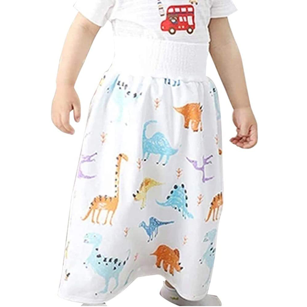 MIKI Baby Care for Baby Toddler Girls Boys Waterproof Bed Clothes Easy to Clean Childrens Diaper Skirt Shorts Cotton Bamboo Fiber Anti Bed-wetting Toilet Training Pants