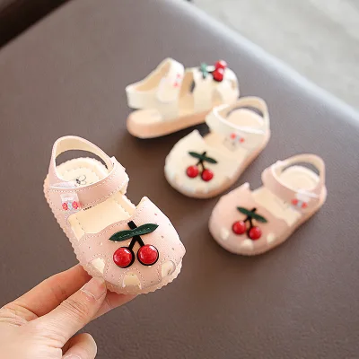 Girls Princess Sandals for Baby Girl Toddler Shoes Soft Sole 1-3 Years Old Summer New Non-slip