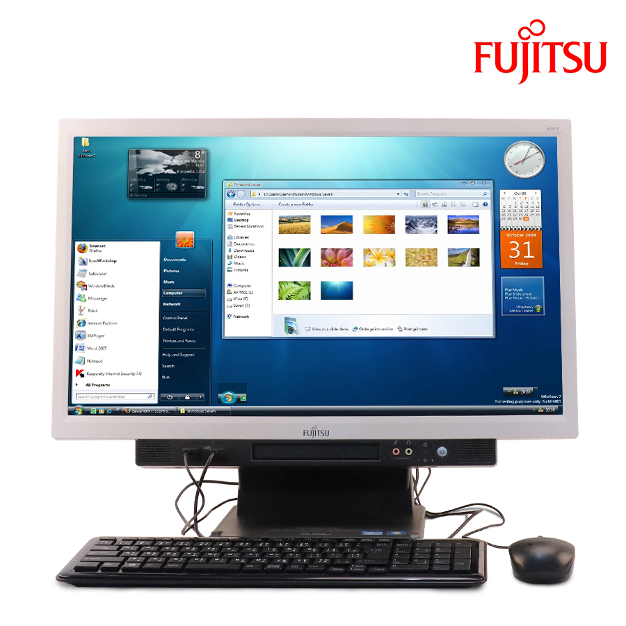 คอมพิวเตอร์ all-in-one รุ่น Fujitsu Esprimo K553 core-i5 3320M 2.5Ghz Ram 4GB HDD 230GB จอLCD 23นิ้ว ดูหนัง ฟังเพลง เล่นเกมส์ ได้สบาย แถมฟรี แป้นพิมพ์ เมาส์ ตัวรับ wifi Geek lab