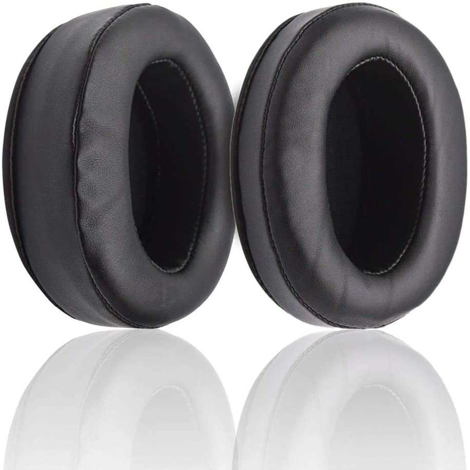Replacement Ear Cushions Ear Pads Memory Foam Leather Earpads for ATH