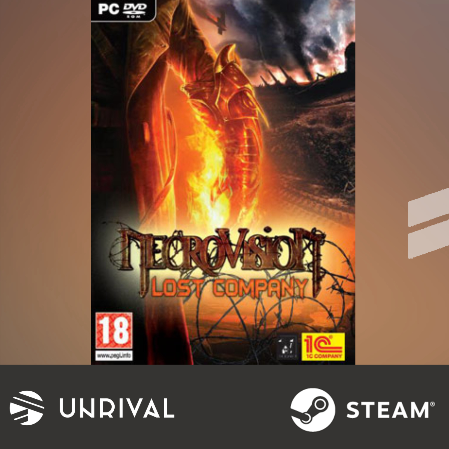 NecroVision: The Lost Company PC Digital Download Game - Unrival