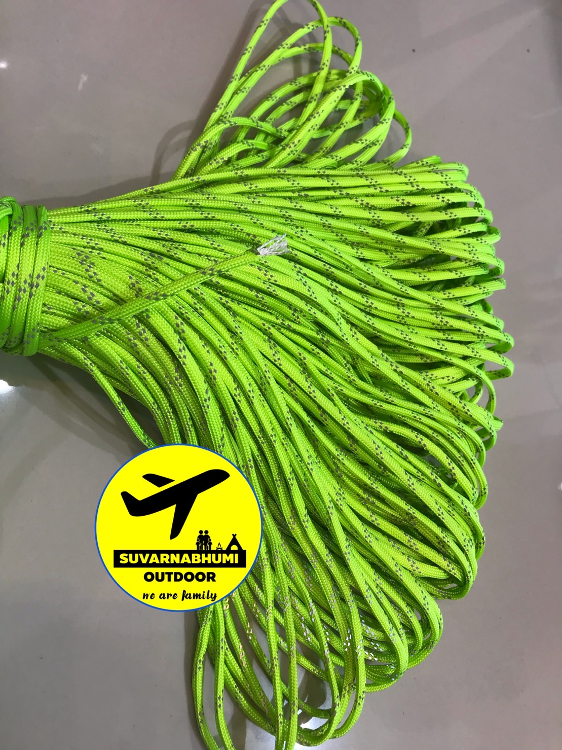 เชือก พาราคอร์ด สะท้อนแสง paracord 550 Lazada.co.th