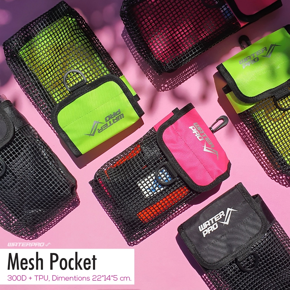 กระเป๋าใส่อุปกรณ์ต่างๆ Water Pro - Mesh Pocket