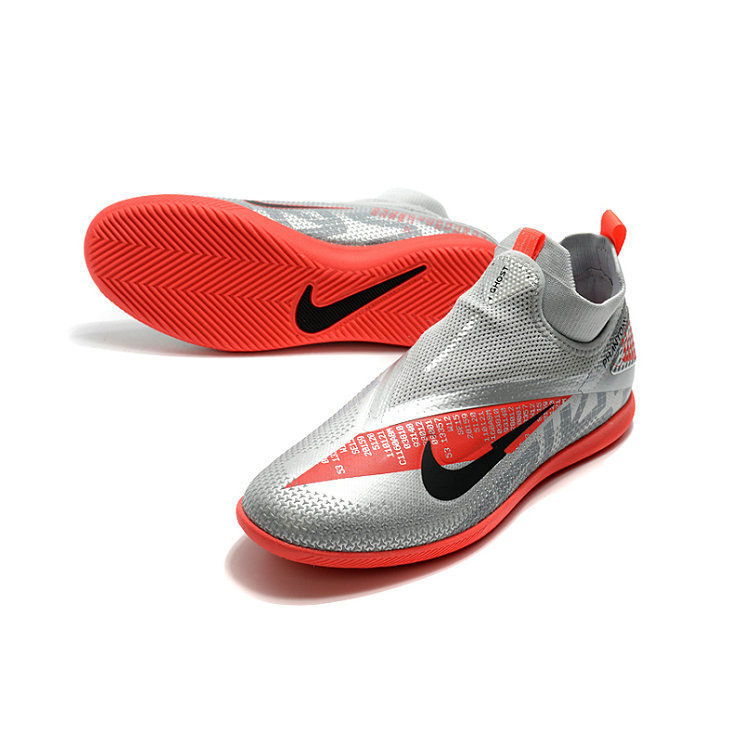 Nikeเข้มรองเท้าฟุตบอลแบนสูงที่จะช่วยให้ถุงเท้าถักระบายอากาศในร่มรองเท้าฟุตบอลฟุตซอลแข็งเหยี่ยว