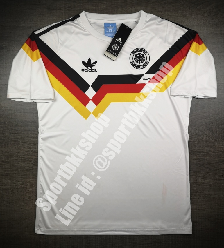 [Retro] - เสื้อฟุตบอล Germany Home เยอรมัน เหย้า ชุดแชมป์บอลโลก 1990