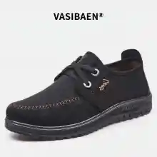 ภาพขนาดย่อของภาพหน้าปกสินค้าVASIBAENรองเท้าผ้าใบผชรองเท้าผ้าปักกิ่งเก่าผู้ชายรองเท้าทำงานระบายอากาศกันลื่นรองเท้าผ้าฝ้ายลำลองรองเท้าพ่อร รับสินค้าภายใน3-5วัน จากร้าน VASIBAEN Shoes บน Lazada