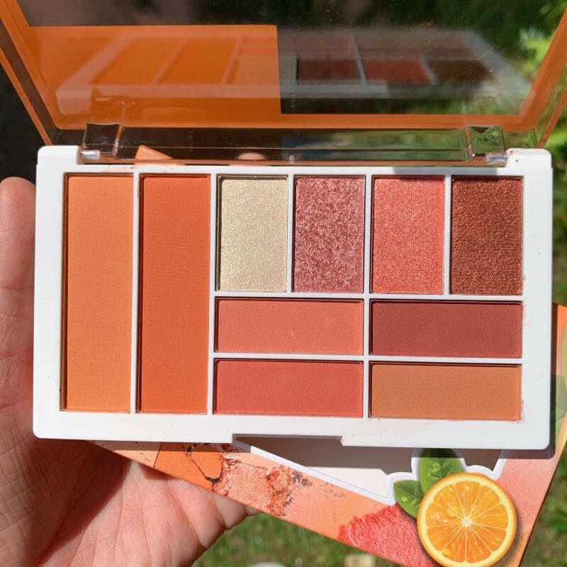 Kiss beauty palette Peach and Orange set